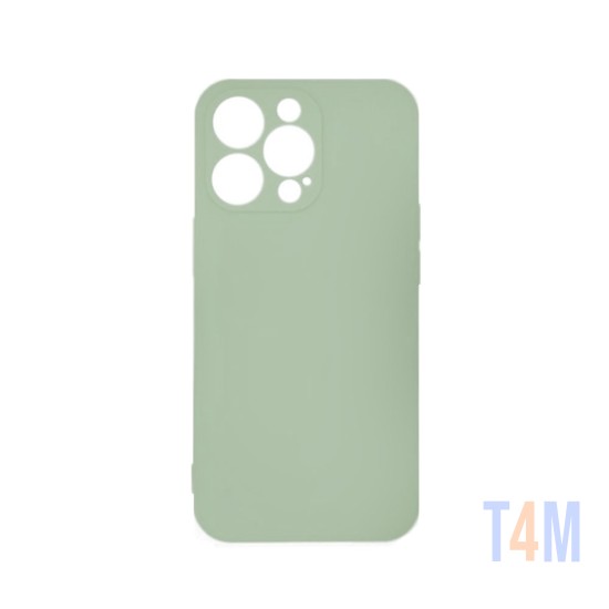 Capa de Silicone Mole para Apple iPhone 14 Pro Verde